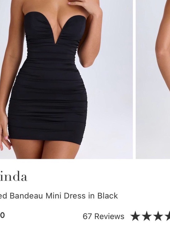 Oh Polly Dresses & Skirts - Oh Polly Black Kalinda Mini Dress